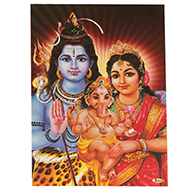 Shiv Parivar Photo - Medium