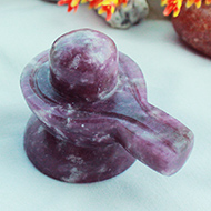 Lepidolite Shivlinga - 89 gms