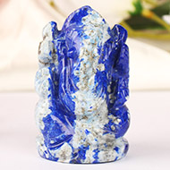 Lapis Lazuli Ganesha - 97  gms  