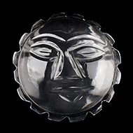 Surya Face in Crystal - 36 gms