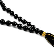 Black Agate mala