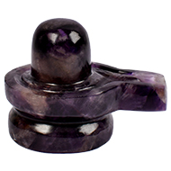 Shivlinga in Amethyst - 81 gms