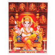 Lord Ganesh Glittering Photo