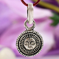 Surya Locket in pure silver - Design III