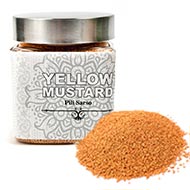 Yellow mustard seeds