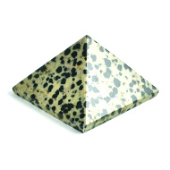 Snowflakes  Obsidian Pyramid - 83 gms