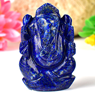 Lapis Lazuli Ganesha - 63 gms