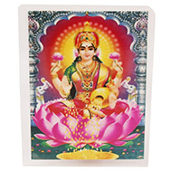 Goddess Mahalaxmi Glittering Photo
