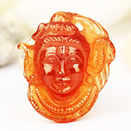 Shiva in Gomed - 42 carat