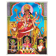 Goddess Durga Devi Photo - Large