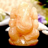 Ganesha In Yellow Jade - 86 gms - I