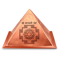 Wisdom Yantra Pyramid in Copper