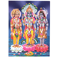 Lord Trimurti Photo - Large
