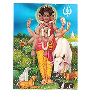 Lord Dattatreya Photo - Large