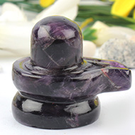 Shivlinga in Amethyst - 95 gms
