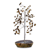 Natural Labradorite Chakra Vastu Tree - Small