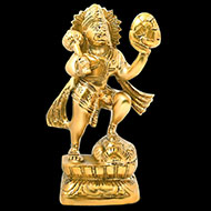Sankatmochan Hanuman in Brass