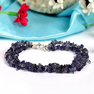 Iolite Double turn Bracelet