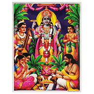 Lord Satyanarayan Photo - Large