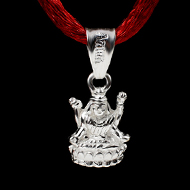 Mahalakshmi Locket in Pure Silver - Design I