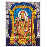 Lord Tirupati Balaji Photo - Large