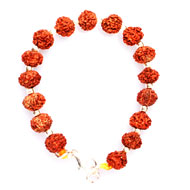 7 Mukhi Bracelet in Silver balls
