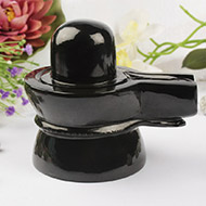 Black Agate Shivlinga - 1.129 Kgs