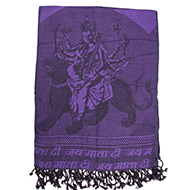Durga Shawl in Soft Jacquard Fabric