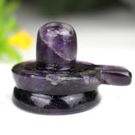 Shivlinga in Amethyst - 25 gms