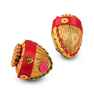 Decorated betelnuts - Set of 2
