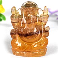 Fluorite Ganesha - 59 gms