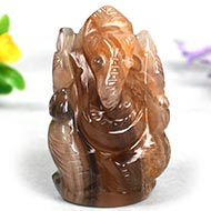 Ganesha in Fluorite - 58 gms
