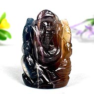 Ganesha in Fluorite - 76 gms