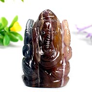 Ganesha in Fluorite - 79 gms
