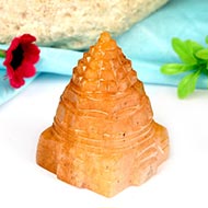 Yellow Jade Shree Yantra - 95 gms