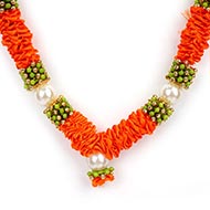 Deity bead Garlands - Set of 2 - Design XVIII