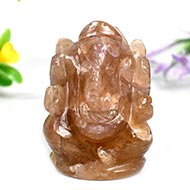 Ganesha in Fluorite - 82 gms