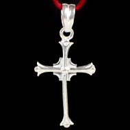 Jesus Cross Locket in pure silver - XI