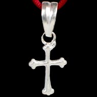 Jesus Cross Locket in pure silver - V