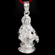Ayyappa Locket in Pure Silver
