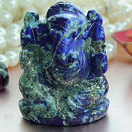 Lapis Lazuli Ganesha - 123 gms
