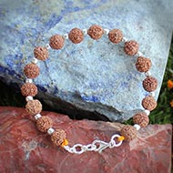 Mahalakshmi Bracelet Java in silver balls