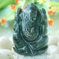 Iolite Ganesha - 56 gms