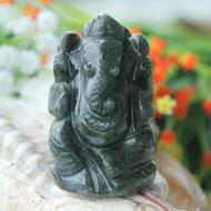 Iolite Ganesha - 75 gms