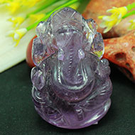 Ganesha in Amethyst - 37 gms