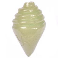 Green Jade Shankh - 68 gms