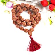 Large 4 mukhi Brahma mala in thread