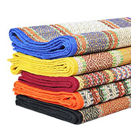 Kusha Grass Mat with Thread Work - 76 x 36 Inches