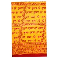 Hare Krishna Hare Krishna - Mahamantra Shawl