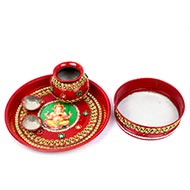 Karva Chauth Puja Thali - I